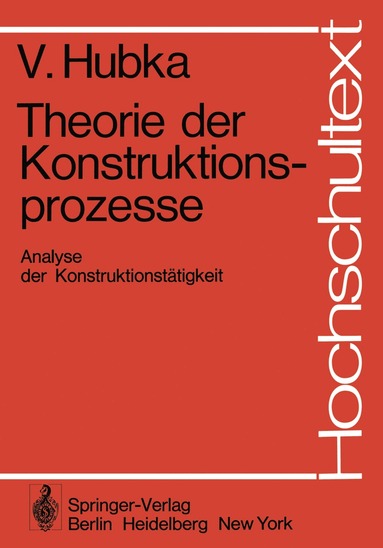 bokomslag Theorie der Konstruktionsprozesse