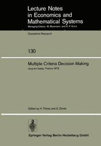 bokomslag Multiple Criteria Decision Making