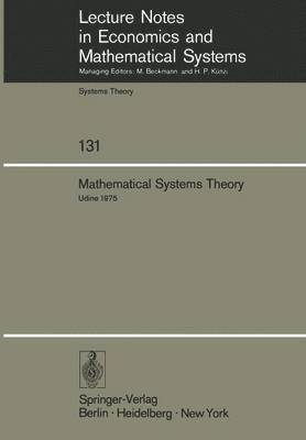 bokomslag Mathematical Systems Theory