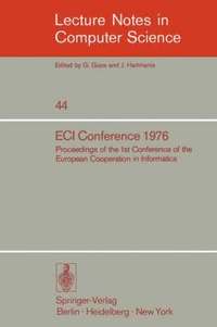 bokomslag ECI Conference 1976