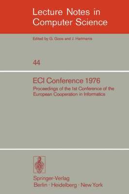 ECI Conference 1976 1