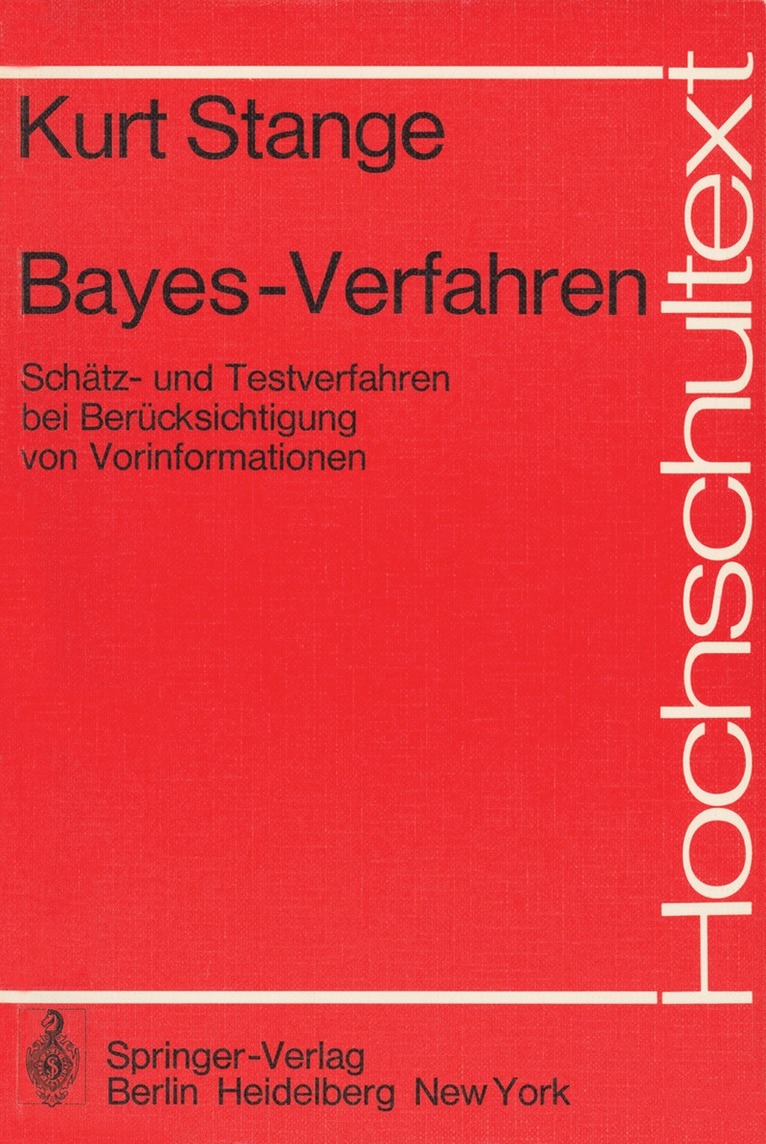 Bayes-Verfahren 1