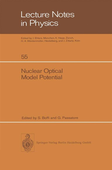 bokomslag Nuclear Optical Model Potential