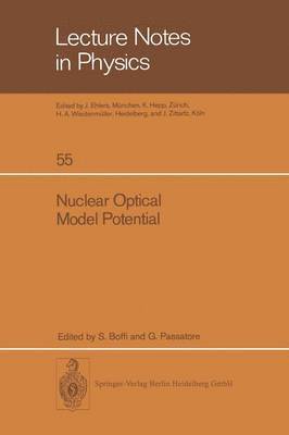Nuclear Optical Model Potential