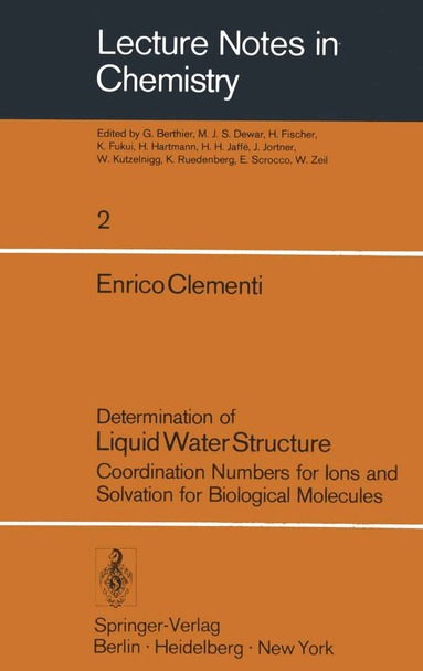 bokomslag Determination of Liquid Water Structure