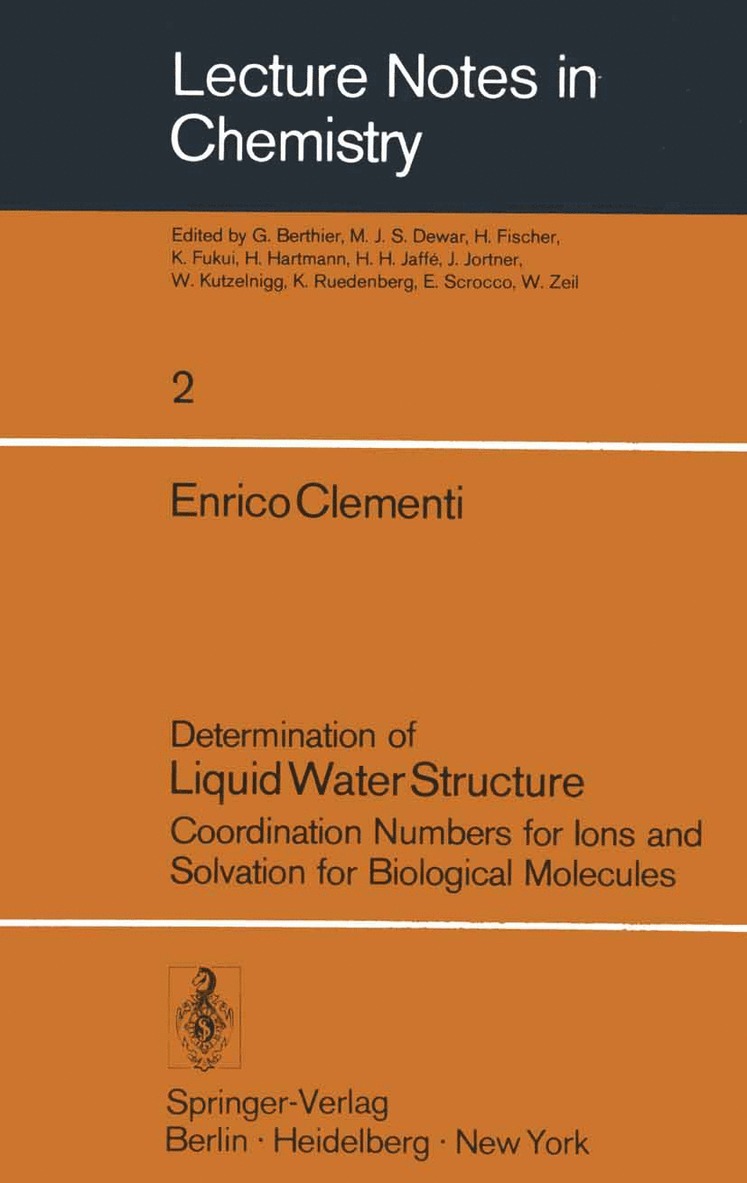 Determination of Liquid Water Structure 1