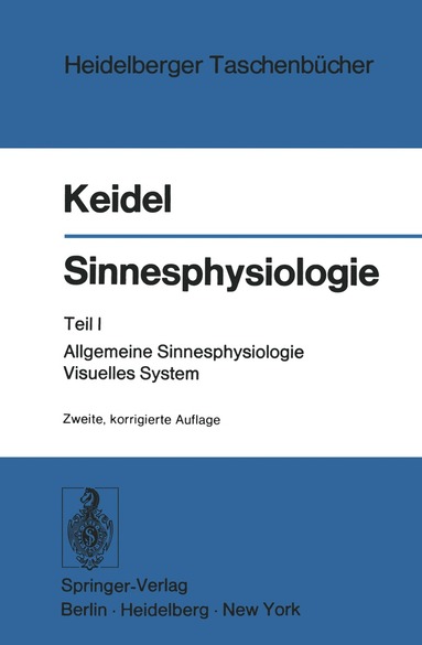 bokomslag Sinnesphysiologie