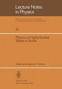 bokomslag Physics of Highly Excited States in Solids