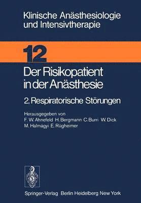 bokomslag Der Risikopatient in der Ansthesie