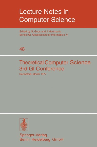 bokomslag Theoretical Computer Science