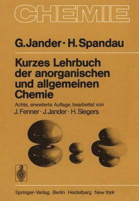 bokomslag Kurzes Lehrbuch der anorganischen und allgemeinen Chemie