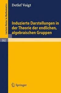 bokomslag Induzierte Darstellungen in der Theorie der endlichen, algebraischen Gruppen