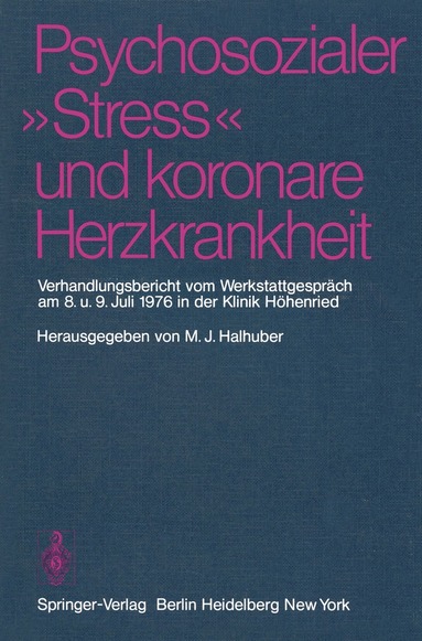 bokomslag Psychosozialer Stress und koronare Herzkrankheit