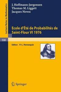 bokomslag Ecole d'Ete de Probabilites de Saint-Flour VI, 1976