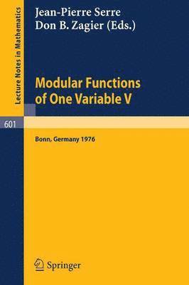 Modular Functions of One Variable V 1