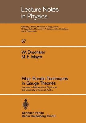 W. Drechsler, M.E. Mayer, M. E. Mayer, A. Böhm, J.D. Dollard, J. D. Dollard - Fiber Bundle Techniques in Gauge Theories, Häftad