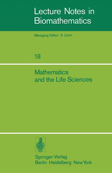 bokomslag Mathematics and the Life Sciences