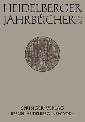 Heidelberger Jahrbücher