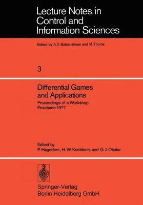 Differential Games and Applications 1
