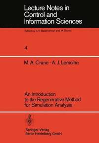bokomslag Introduction to the Regenerative Method for Simulation Analysis