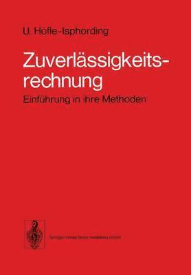 bokomslag Zuverlässigkeitsrechnung