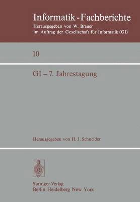 GI  7. Jahrestagung 1