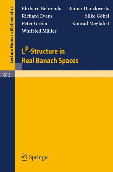 bokomslag LP-Structure in Real Banach Spaces