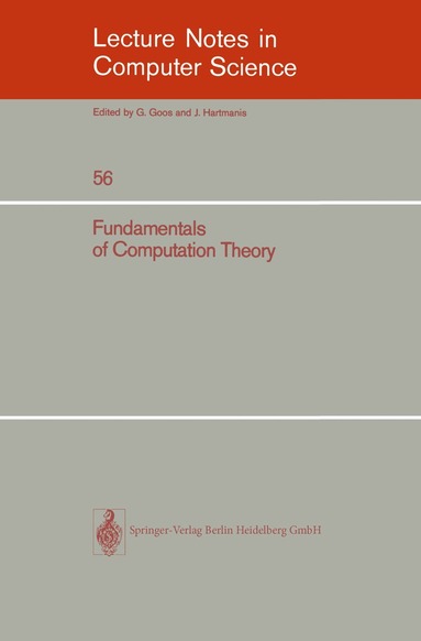 Marek Karpinski - Fundamentals of Computation Theory, Häftad