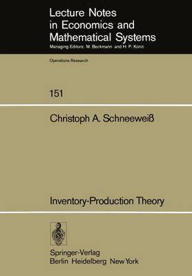 bokomslag Inventory-Production Theory