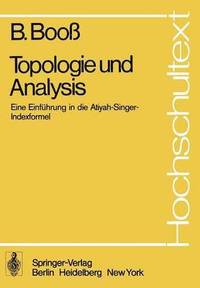 bokomslag Topologie und Analysis