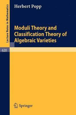 bokomslag Moduli Theory and Classification Theory of Algebraic Varieties