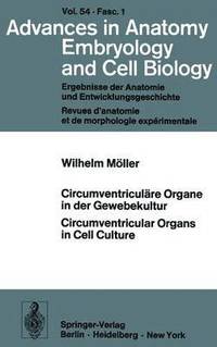 bokomslag Circumventriculre Organe in der Gewebekultur / Circumventricular Organs in Cell Culture