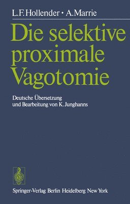 bokomslag Die selektive proximale Vagotomie