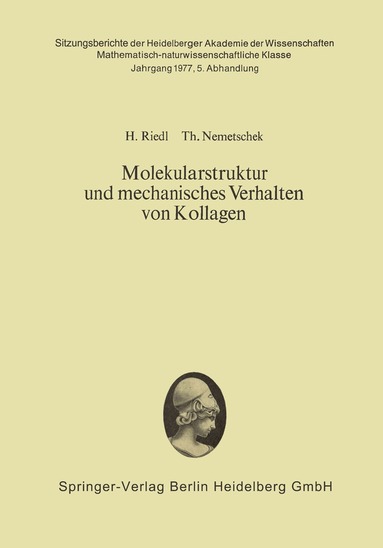 bokomslag Molekularstruktur und mechanisches Verhalten von Kollagen