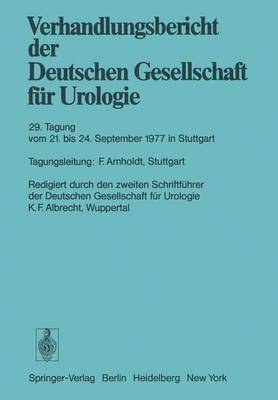 J. Springer, K. F. Albrecht - 29. Tagung vom 21. September bis 24. September 1977 in Stuttgart, Häftad