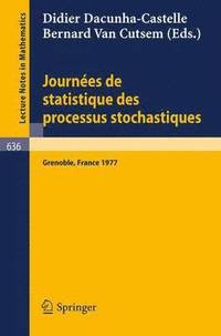 bokomslag Journees de Statistique des Processus Stochastiques