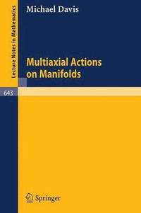 bokomslag Multiaxial Actions on Manifolds