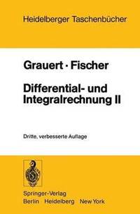 bokomslag Differential- und Integralrechnung II
