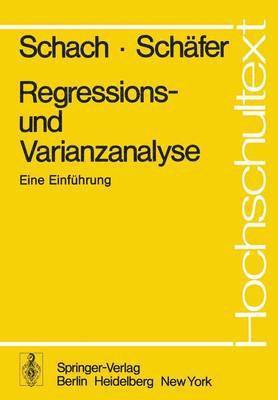 bokomslag Regressions- und Varianzanalyse