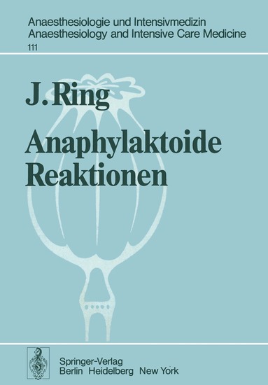 J. Ring - Anaphylaktoide Reaktionen, Häftad