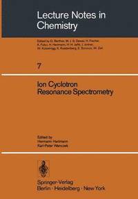 bokomslag Ion Cyclotron Resonance Spectrometry