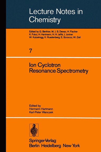 bokomslag Ion Cyclotron Resonance Spectrometry