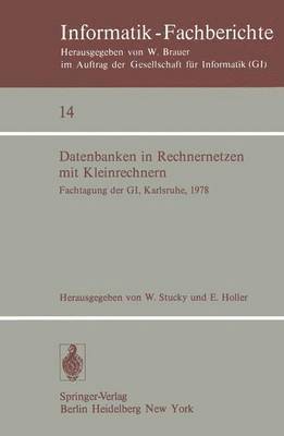 Datenbanken in Rechnernetzen mit Kleinrechnern
