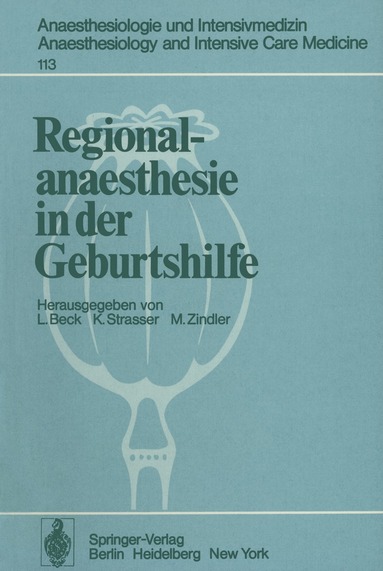 bokomslag Regionalanaesthesie in der Geburtshilfe