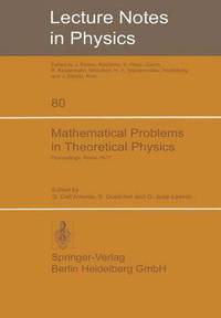 bokomslag Mathematical Problems in Theoretical Physics