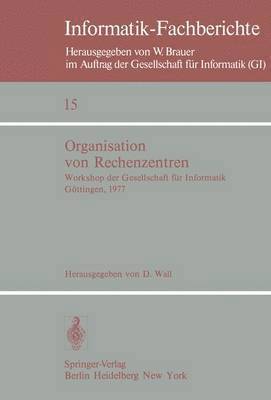 bokomslag Organisation von Rechenzentren