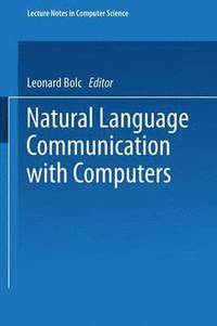 bokomslag Natural Language Communication with Computers