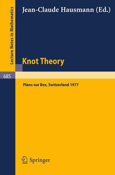 J. C. Hausmann - Knot Theory, Häftad