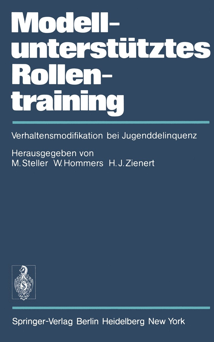 M. Steller, W. Hommers, H.J. Zienert, H. J. Zienert - Modellunterstütztes Rollentraining (MURT), Häftad