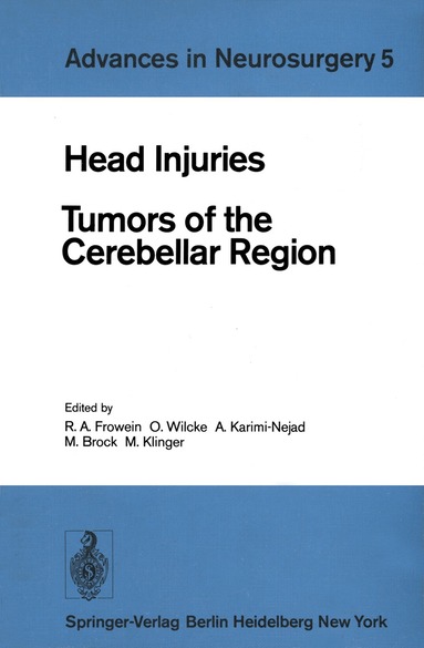 R. A. Frowein, O. Wilcke, A. Karimi-Nejad, Mario Brock, M. Klinger - Head Injuries, Häftad